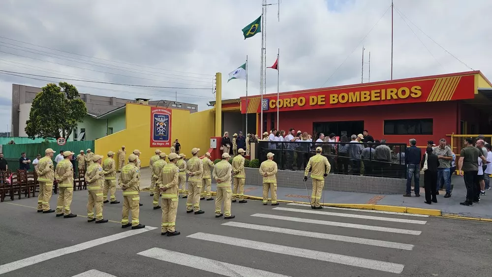 Corpo de Bombeiros realiza justa homenagem ao soldado Emerson Reichardt